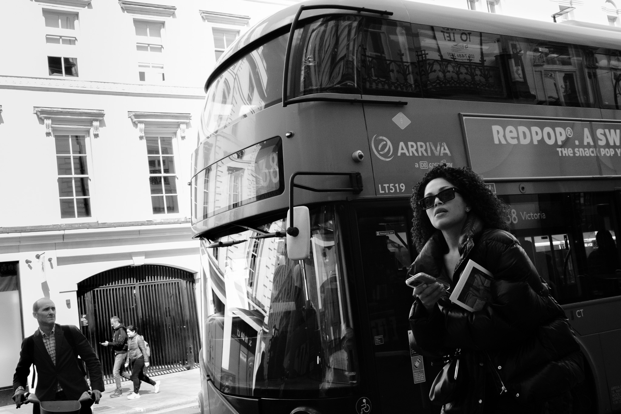 City Streets in Black and White
