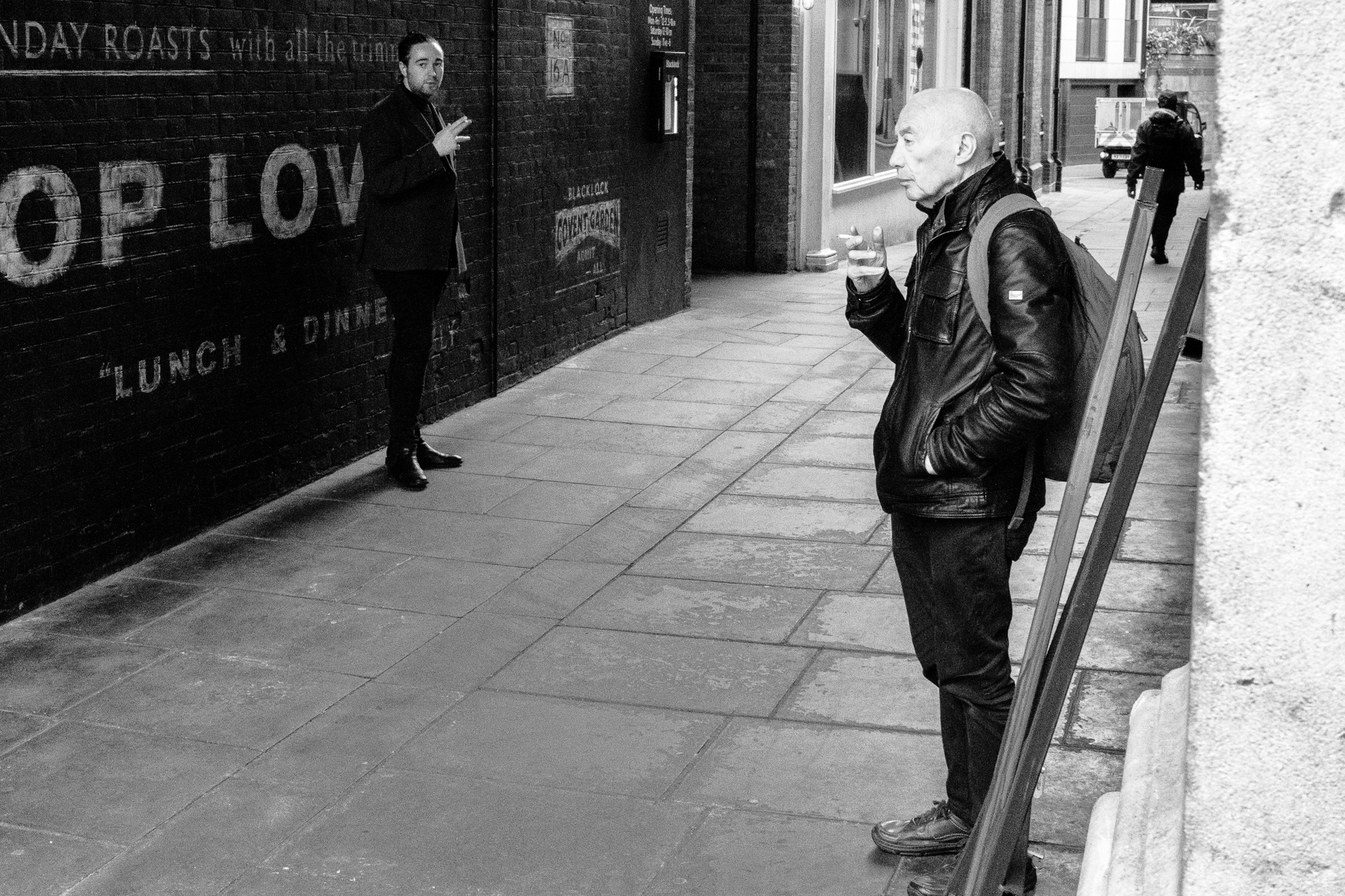 Urban Street Scene Encounter