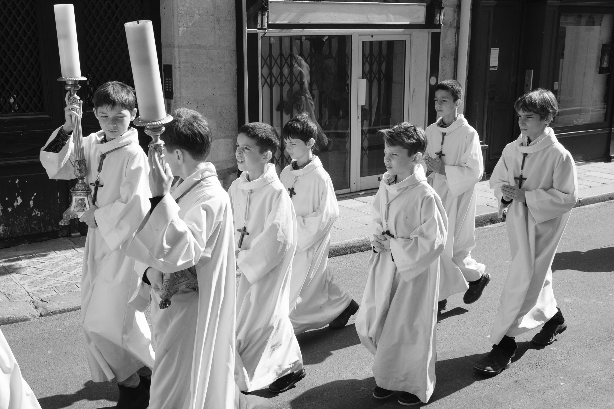 Children in Candle Procession