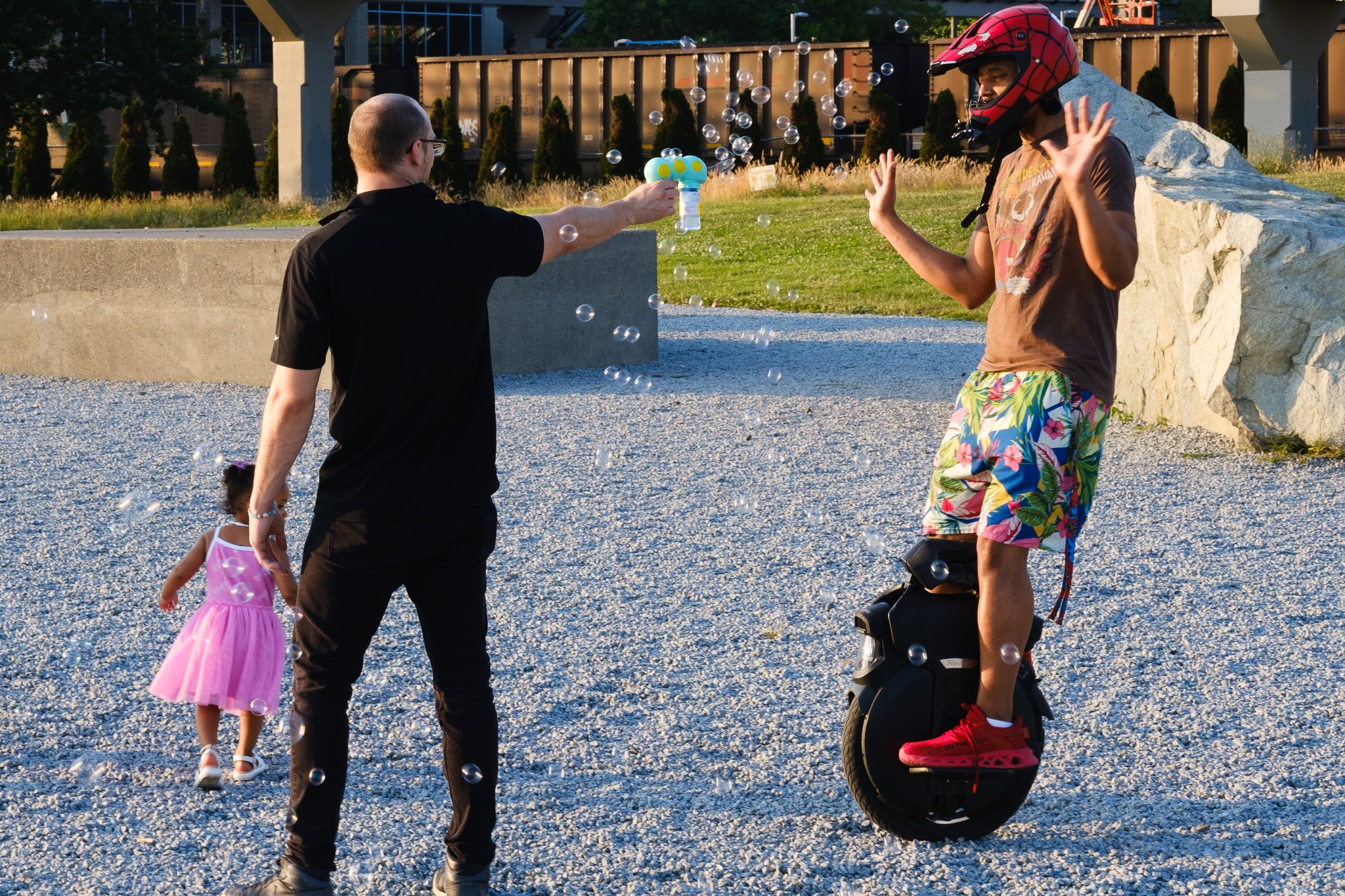 Unique Street Performer Duo
