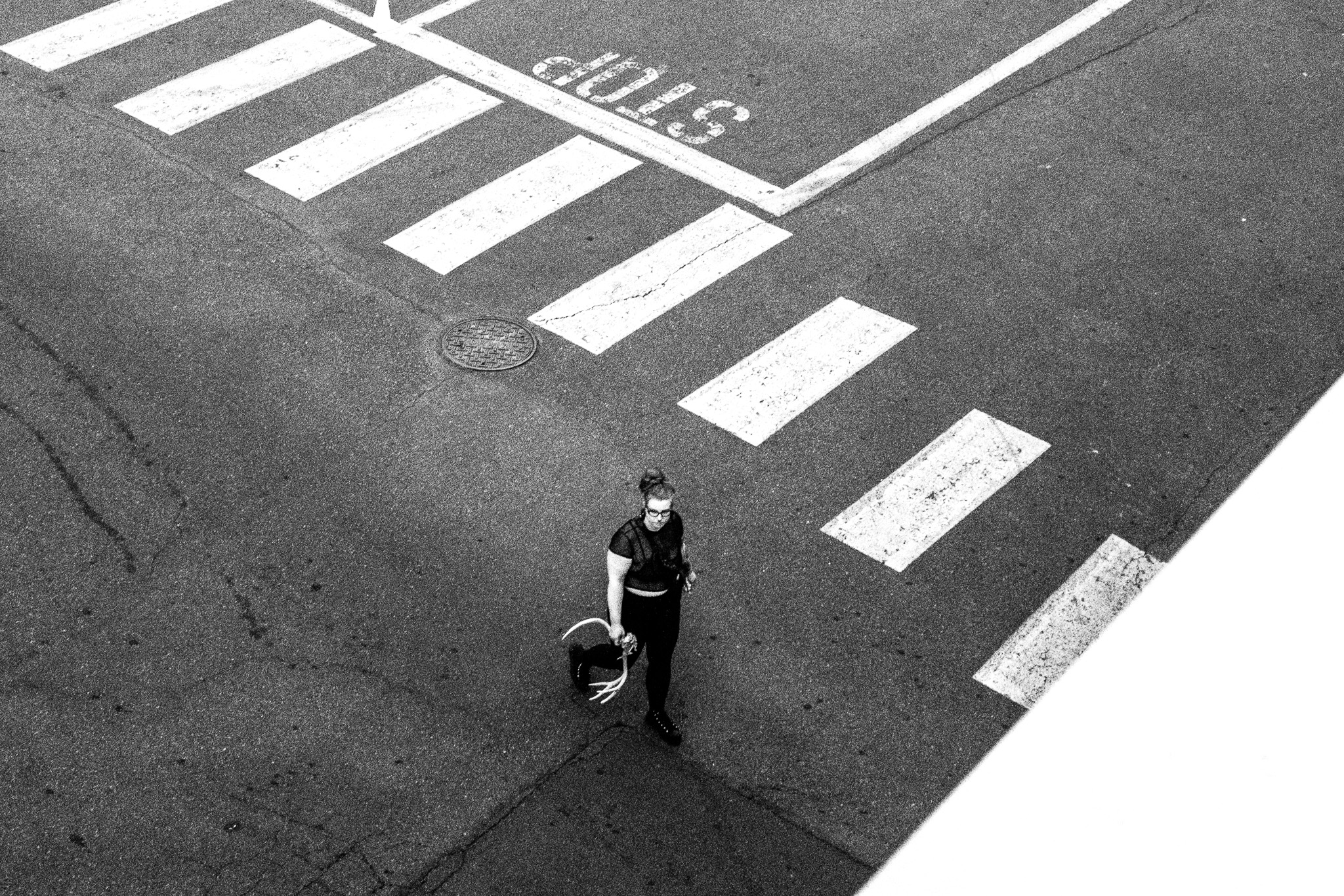 City Street Solo Moment