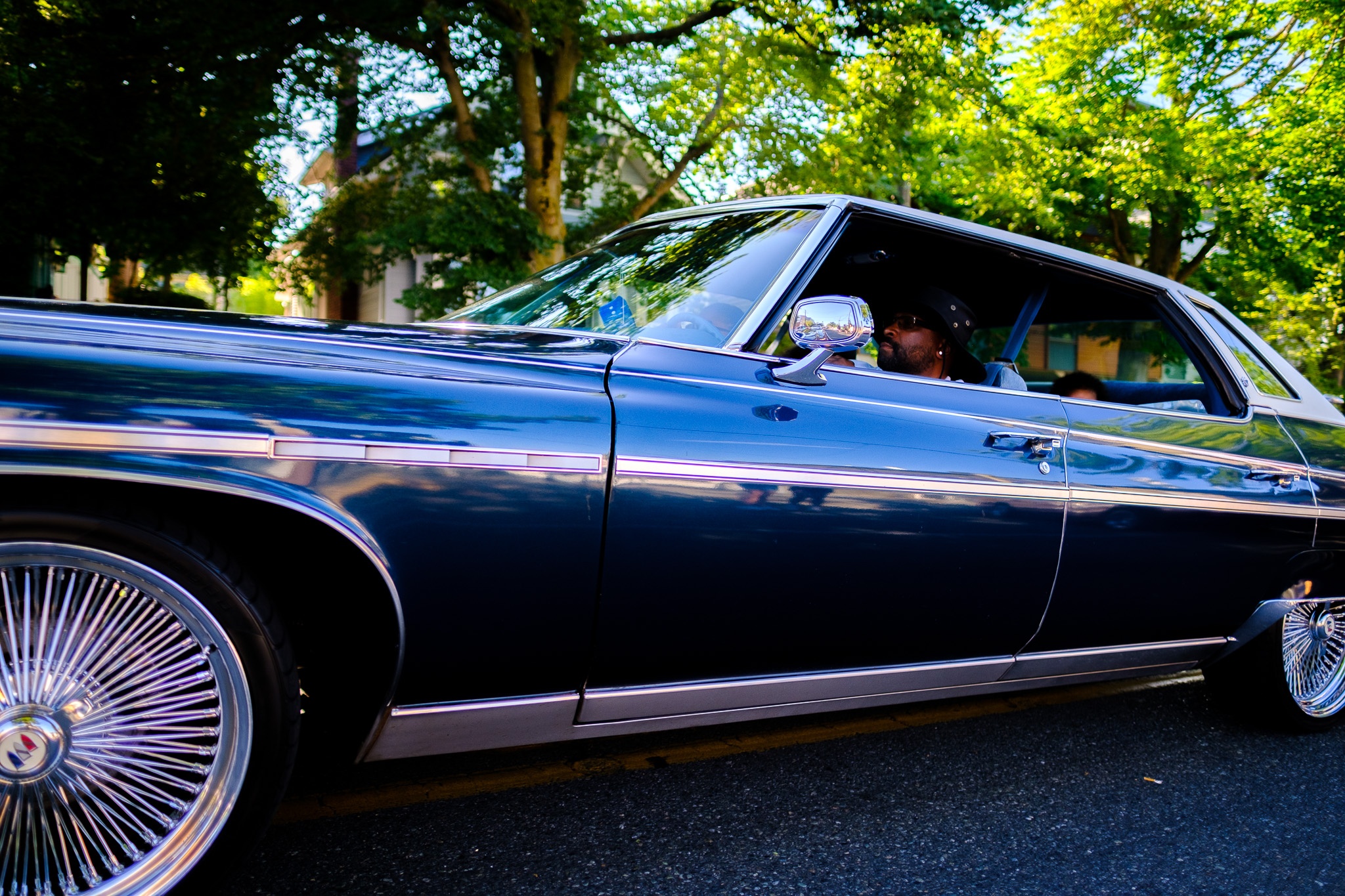 Vintage Ride on a Sunny Day