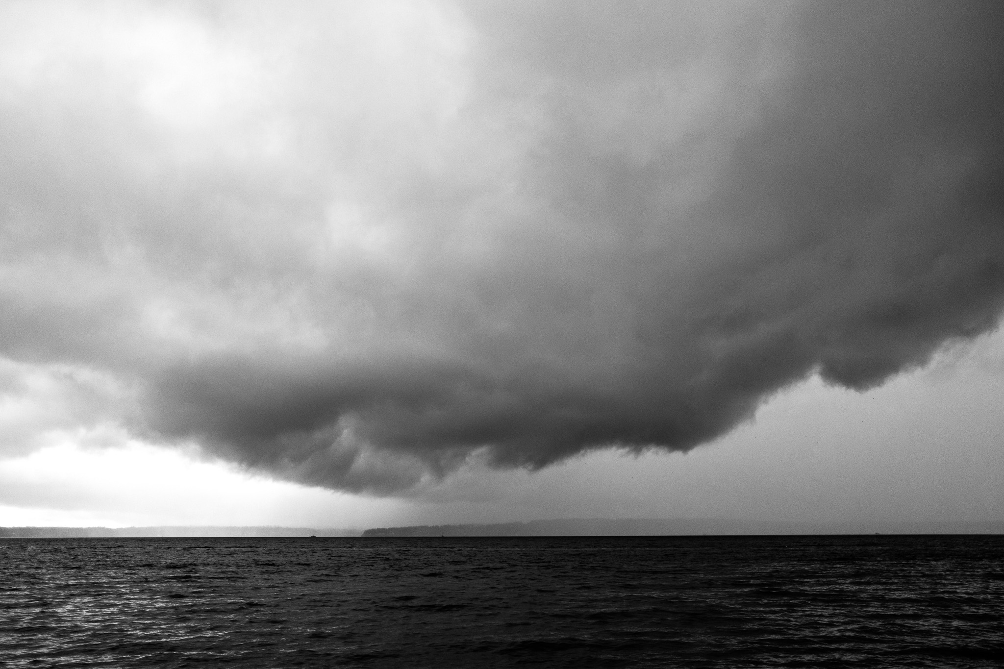 Stormy Ocean Sunset Encounter