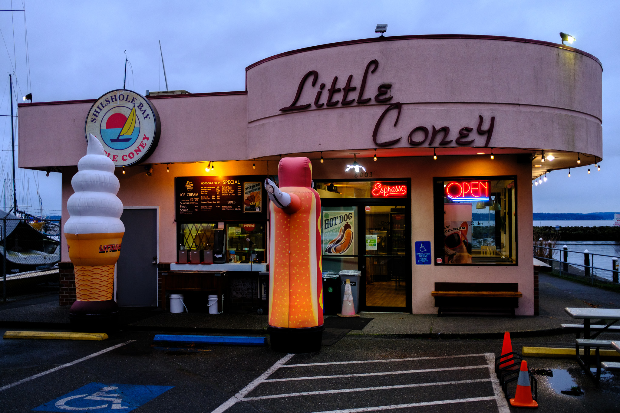 Little Coney Island Sign