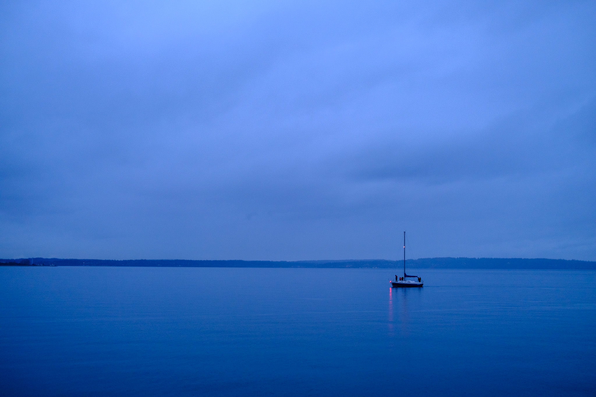 Peaceful Lake at Dusk