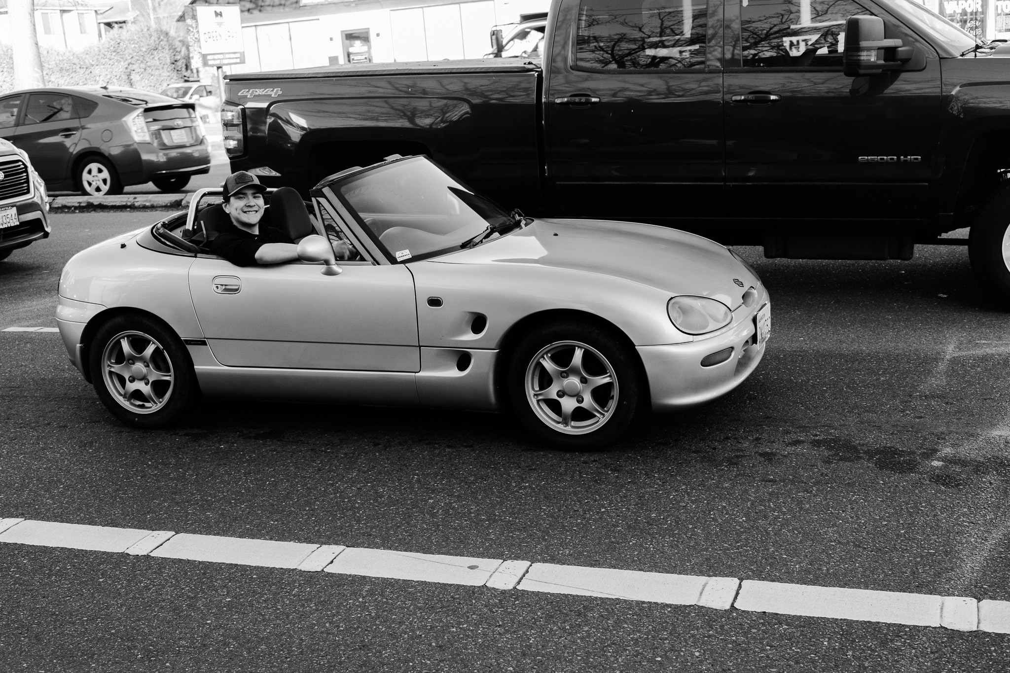 Joyride in Black and White