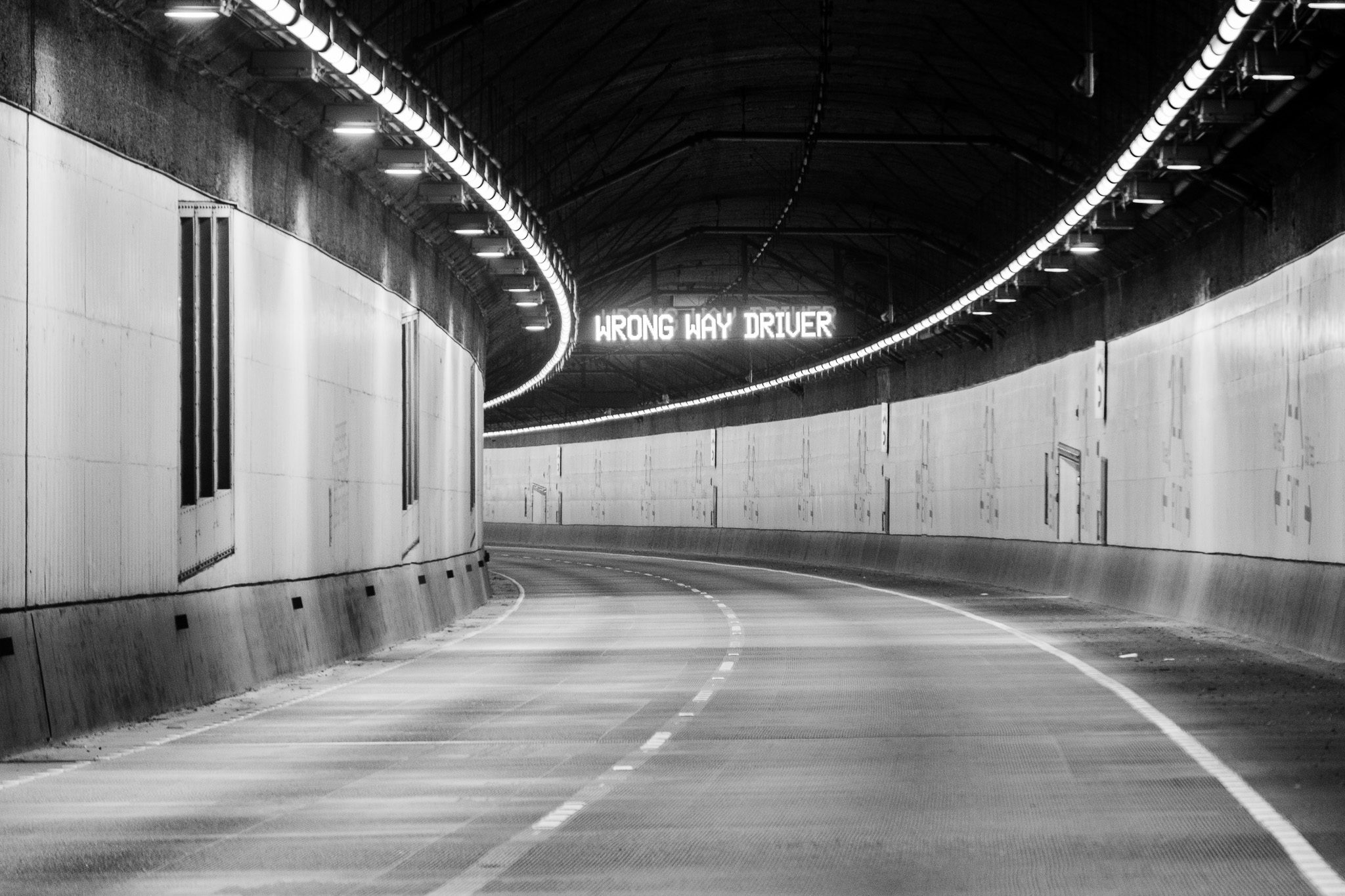 Wrong Way Driver Sign