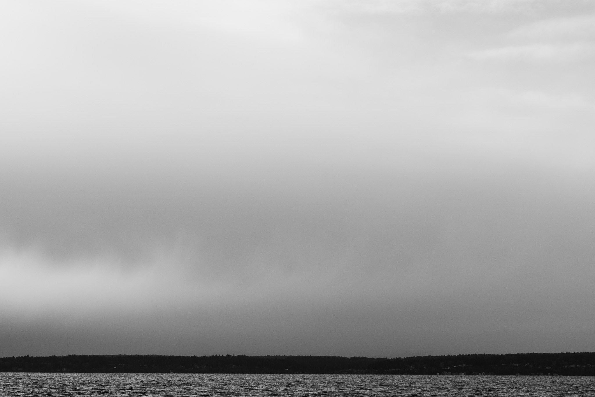 Gray Skies Over the Lake