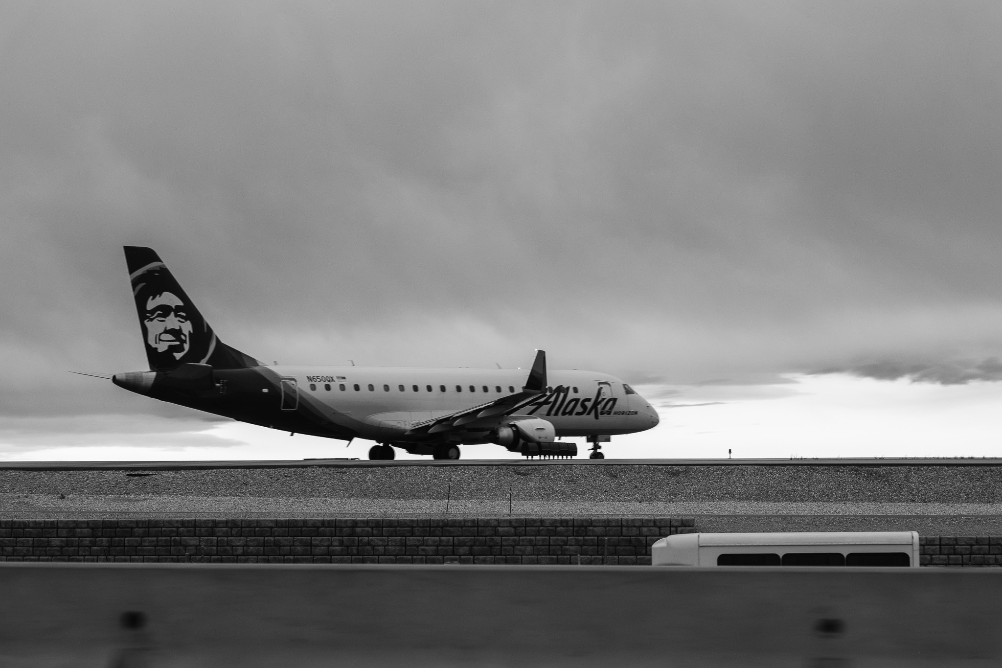 Plane in Bright Sunlight
