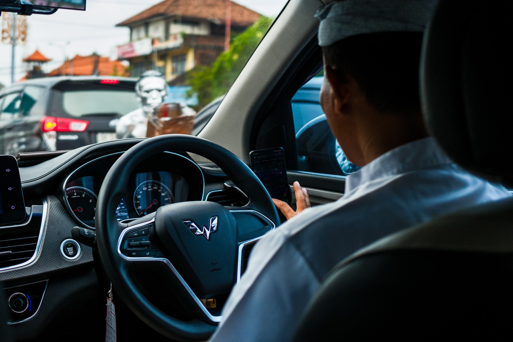 Modern Driver in Urban Traffic