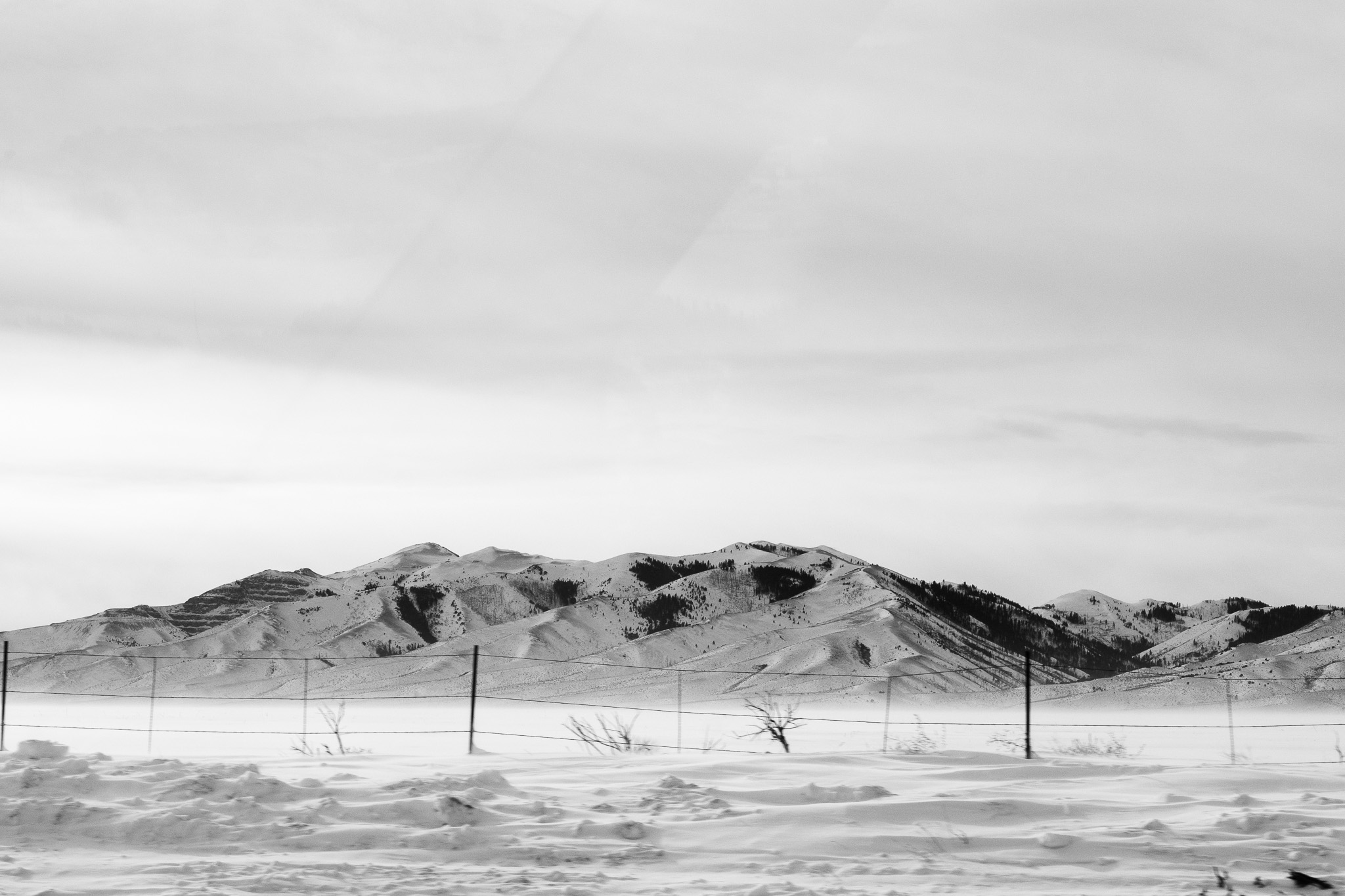 Mountain Range with Shadow