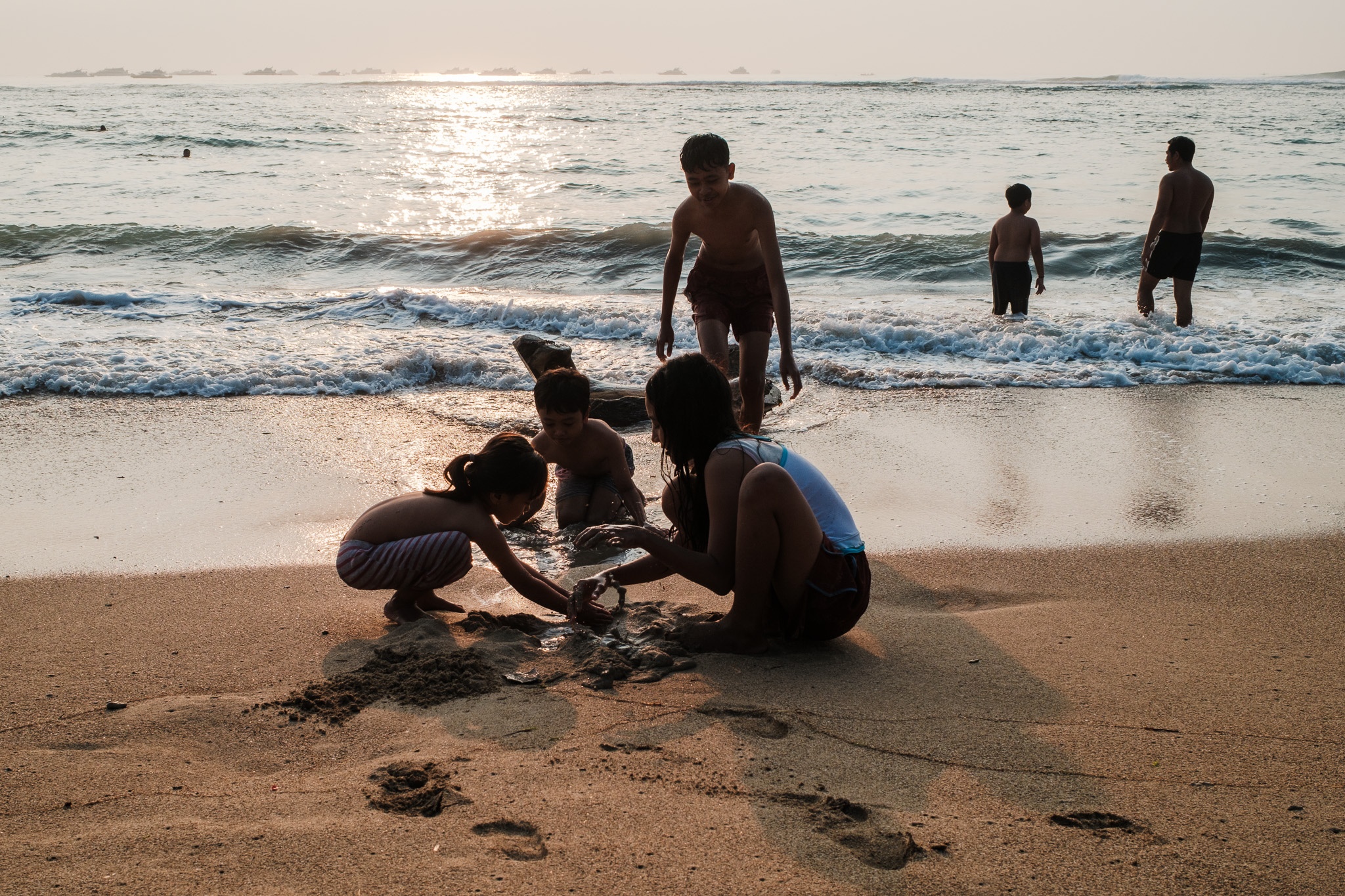 Morning on a Bali Beach