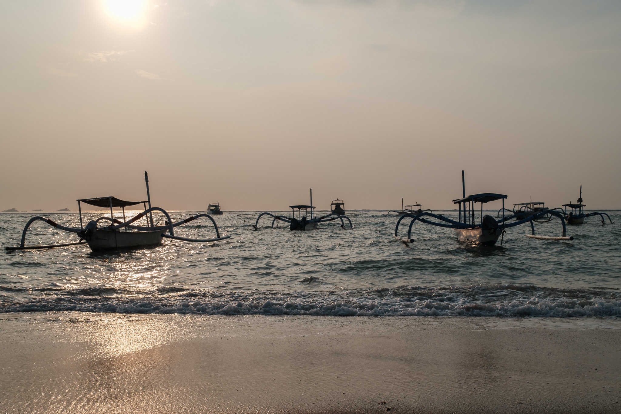 Sunset Serenity with Jukungs