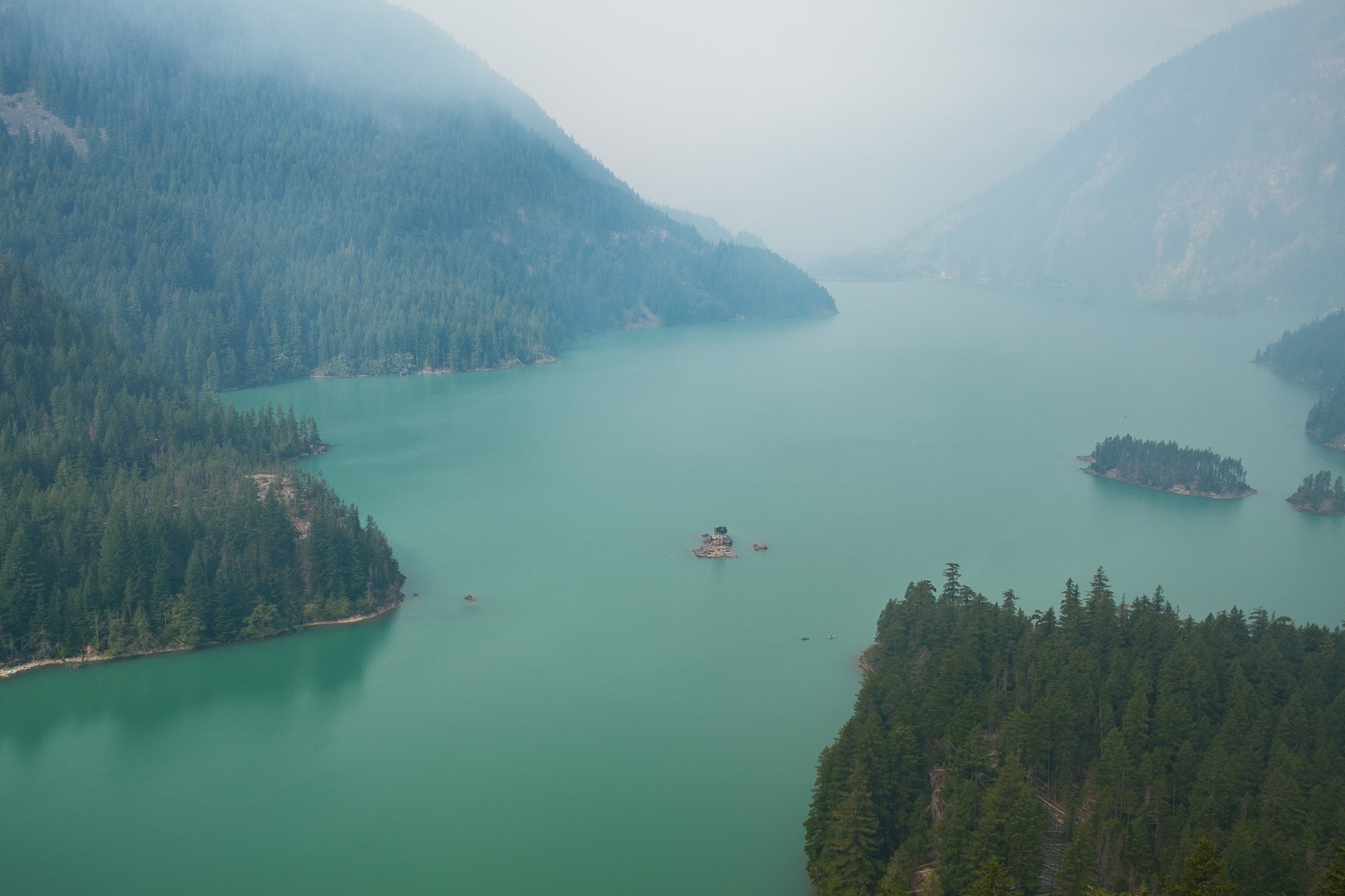 Diablo Lake in the North Cascades