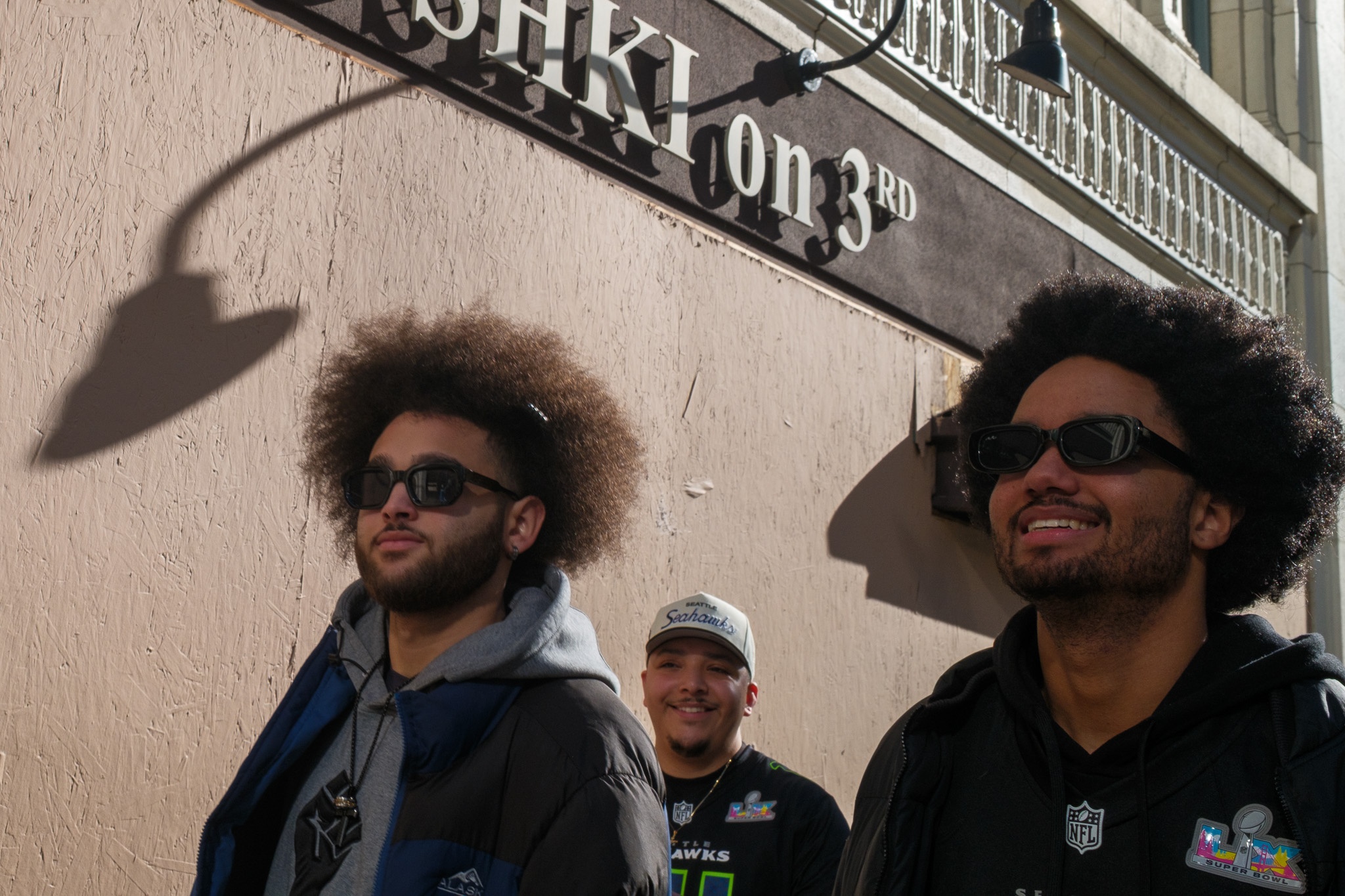 Urban Trio in Sunglasses
