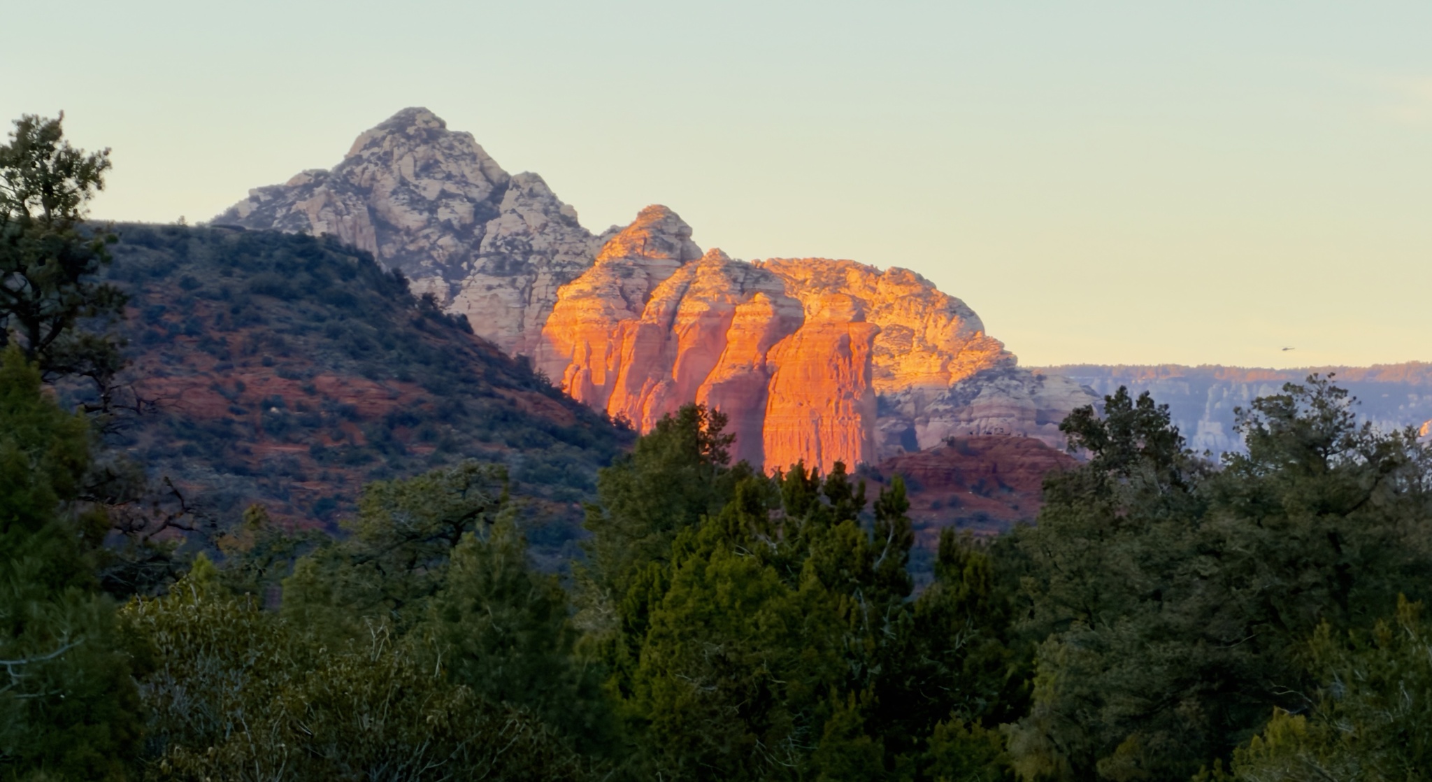 Sunset Over Majestic Cliffs