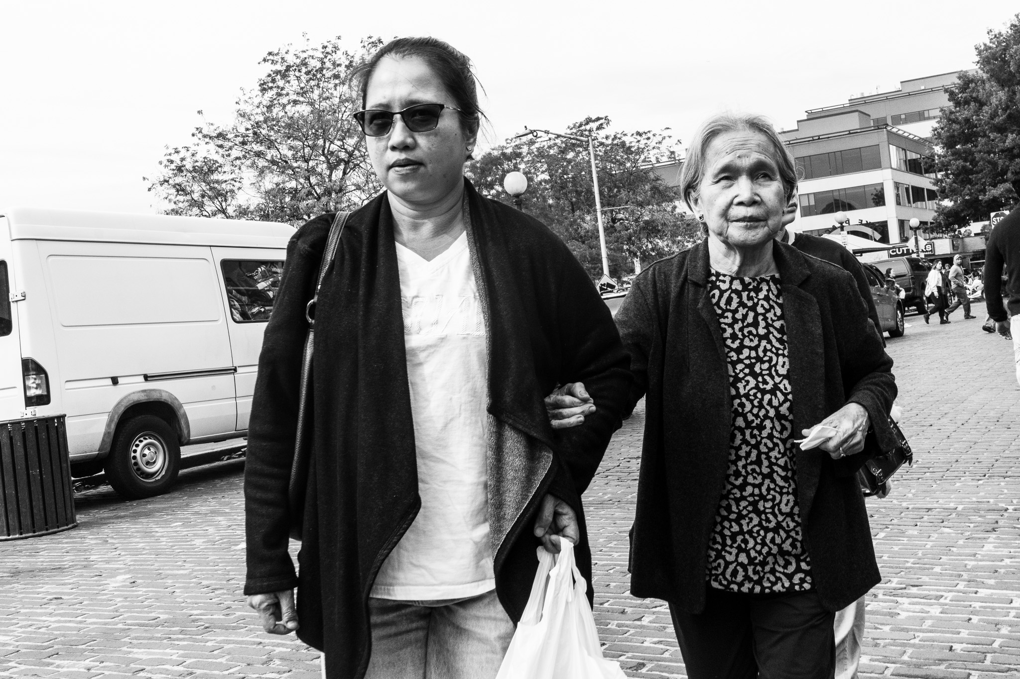 Two Women Walking Together