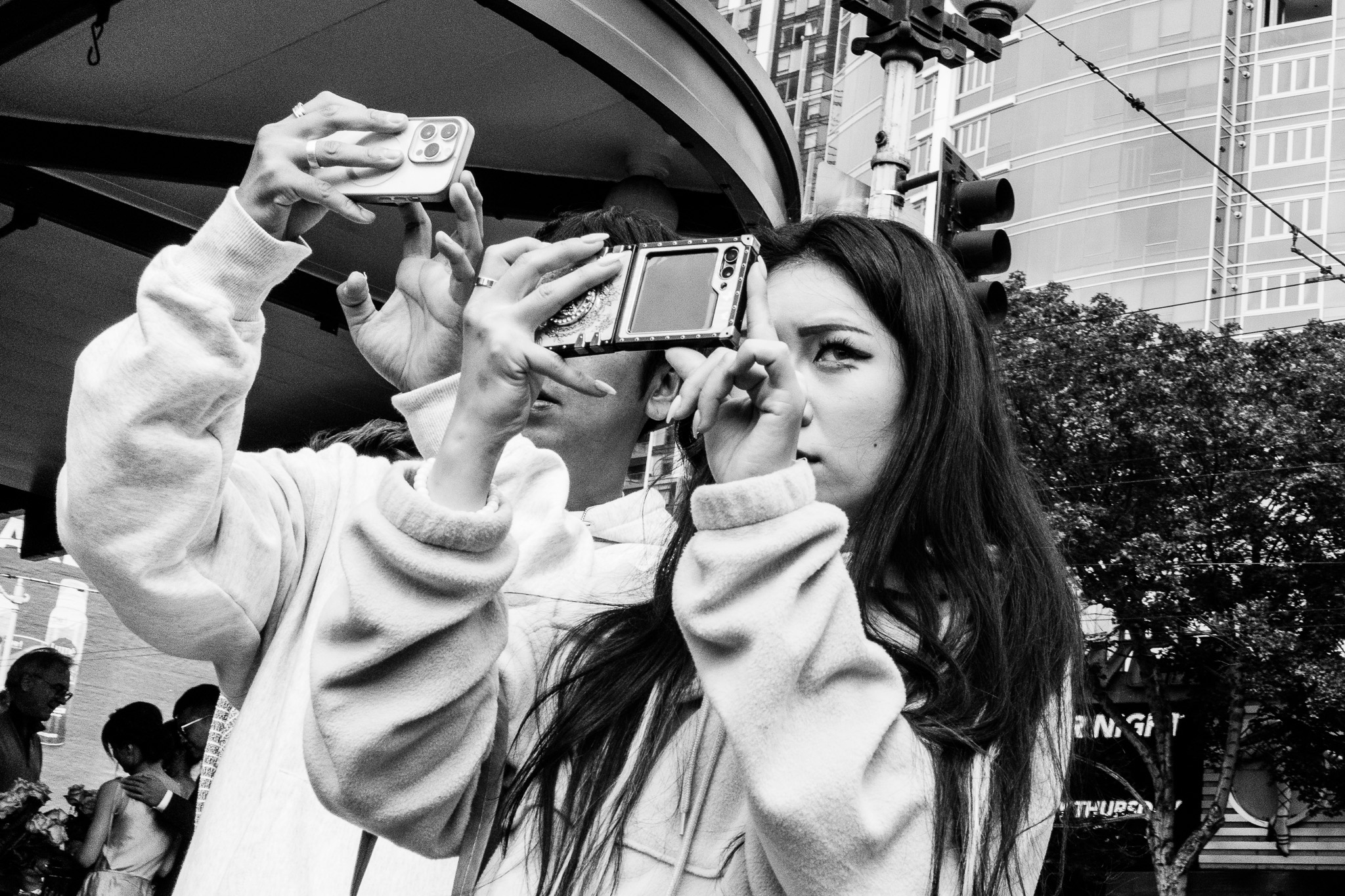 Snap Happy Couple