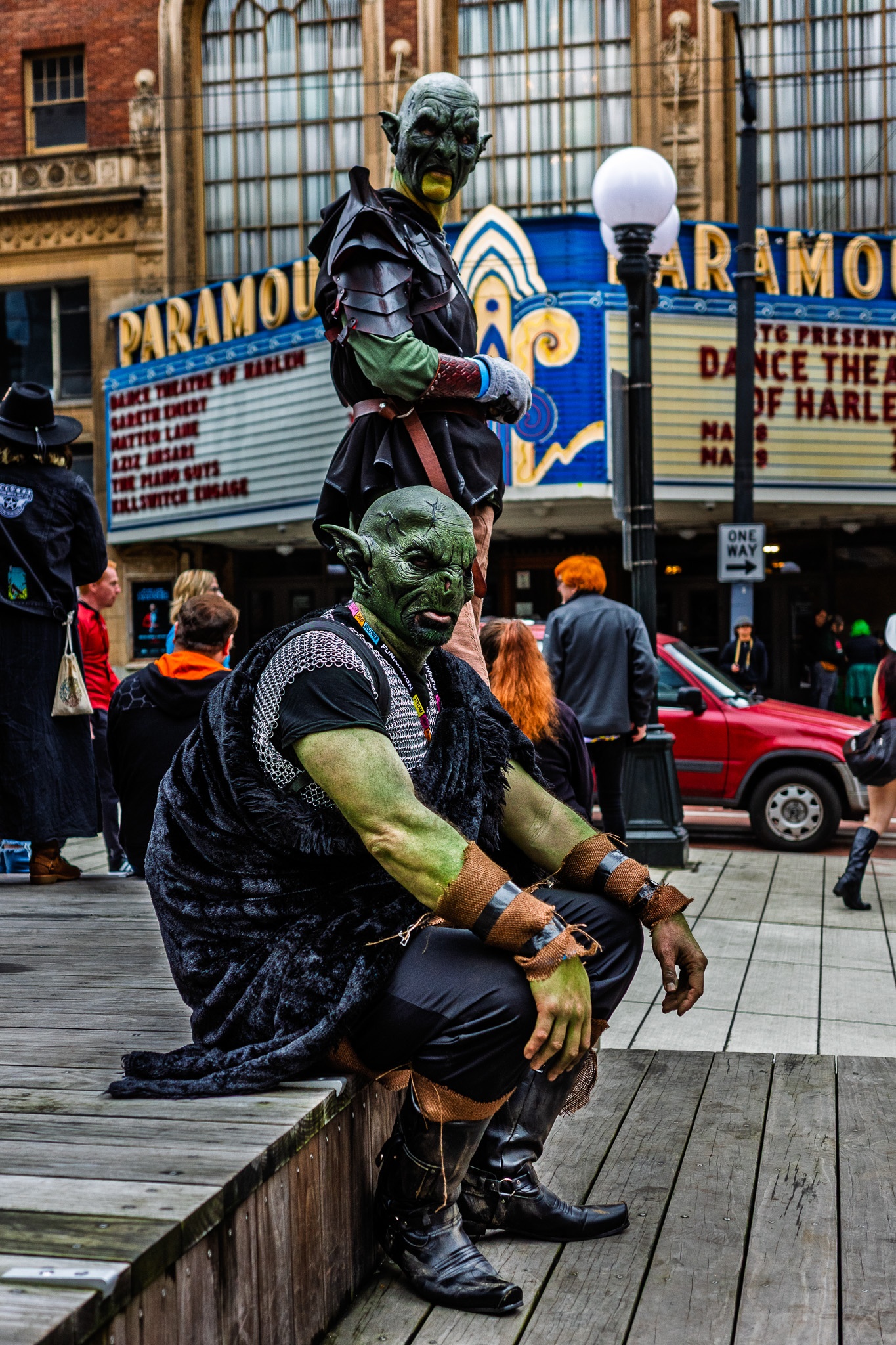 Orc Duo at Comic Event