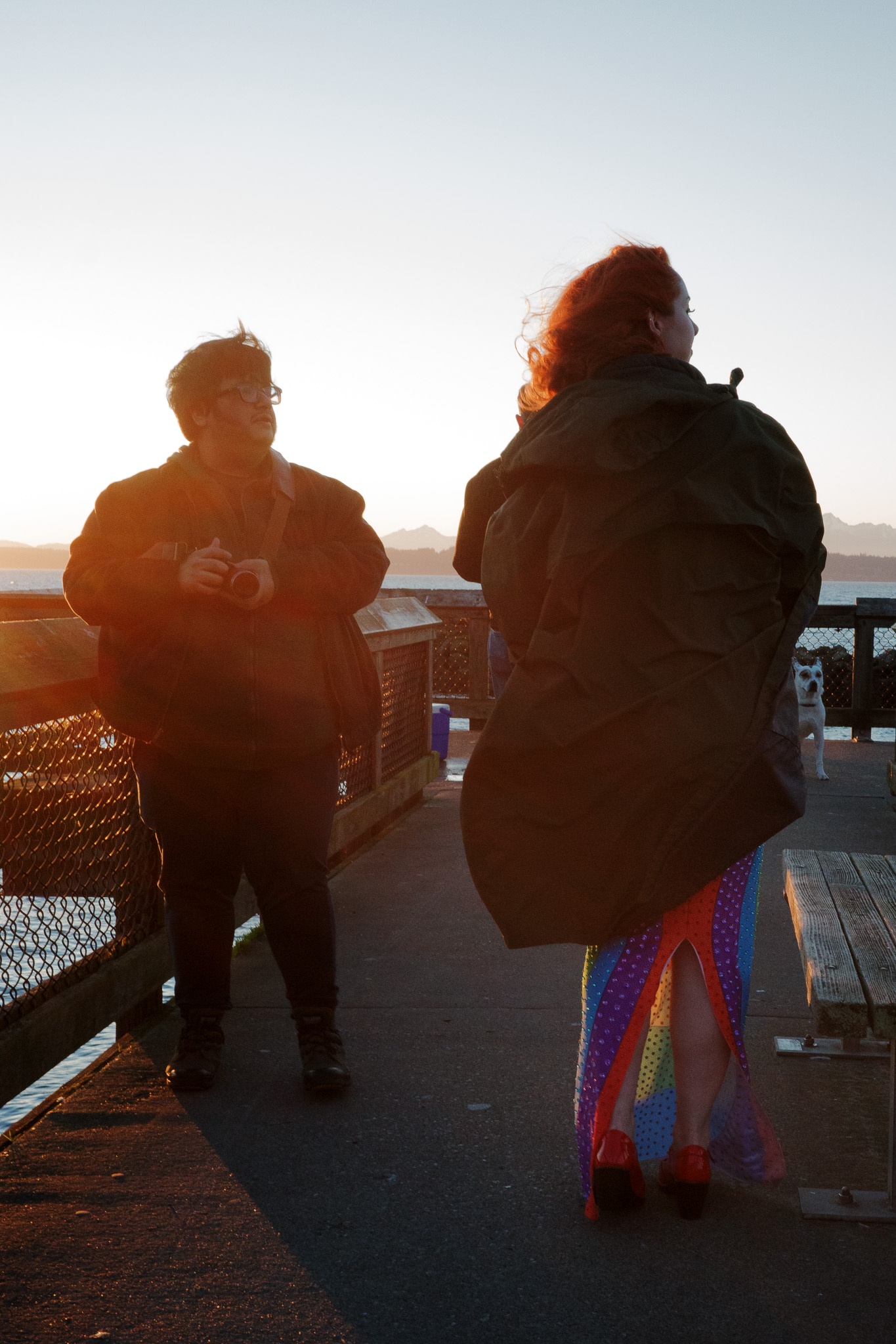 Sunset Moments on the Pier