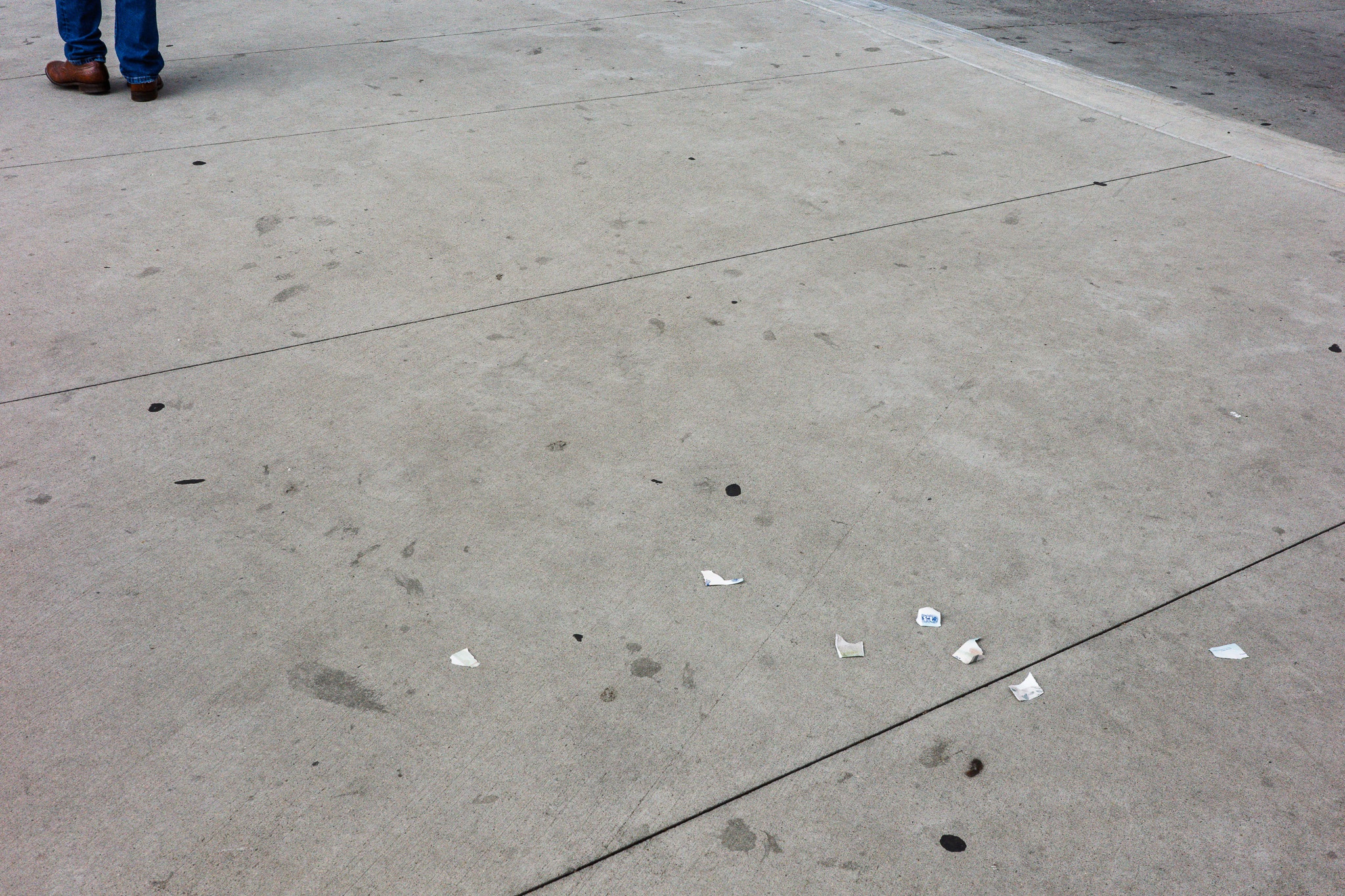 Urban Footsteps and Litter