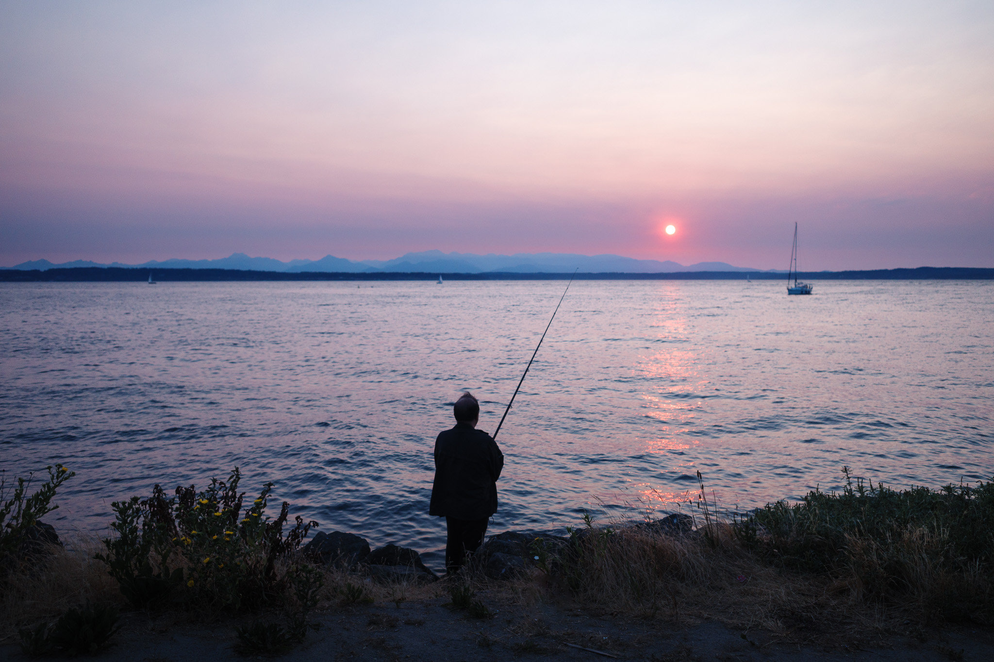 Serene Fishing Moment Captured