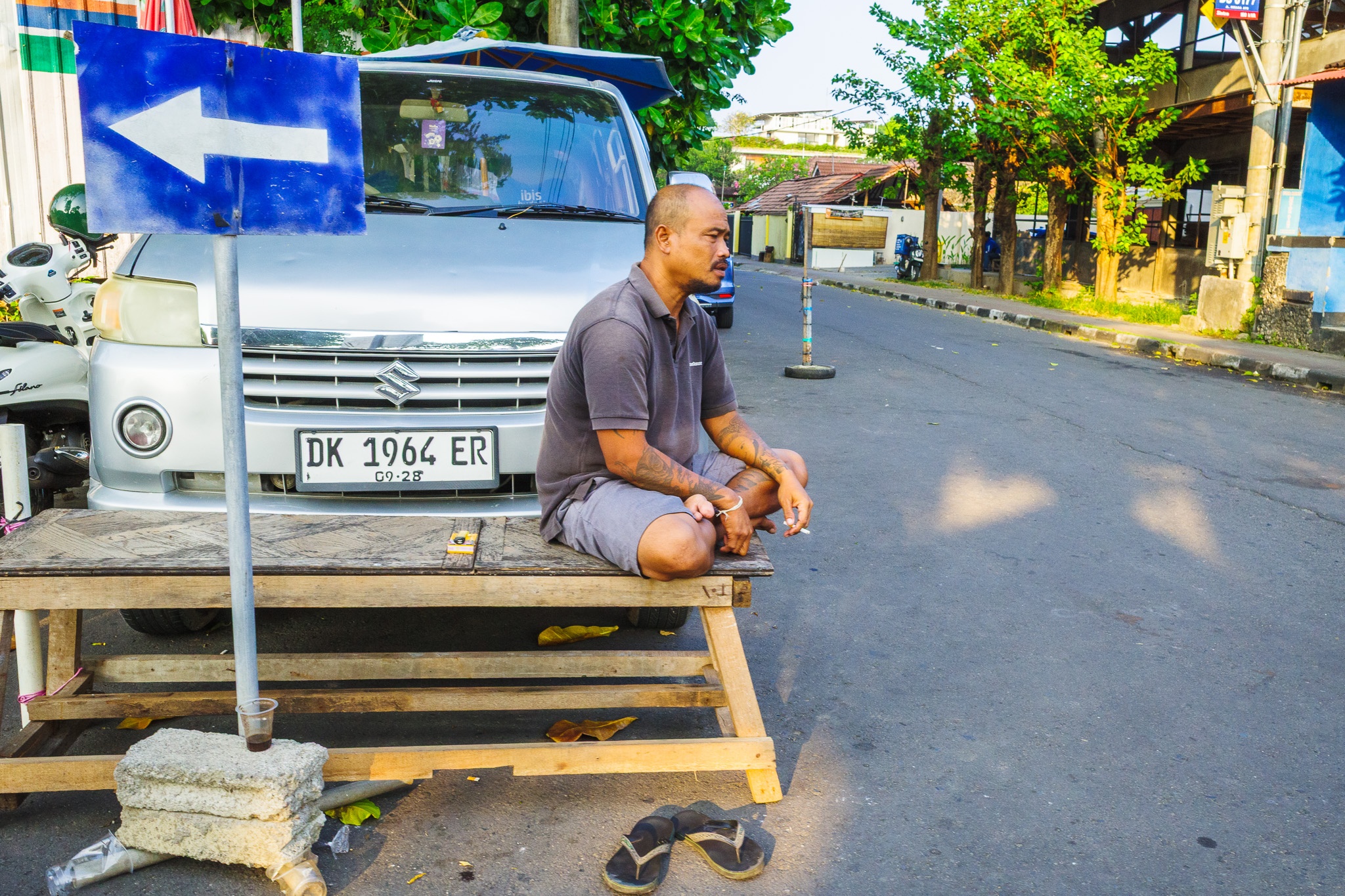 Contemplation by the Roadside