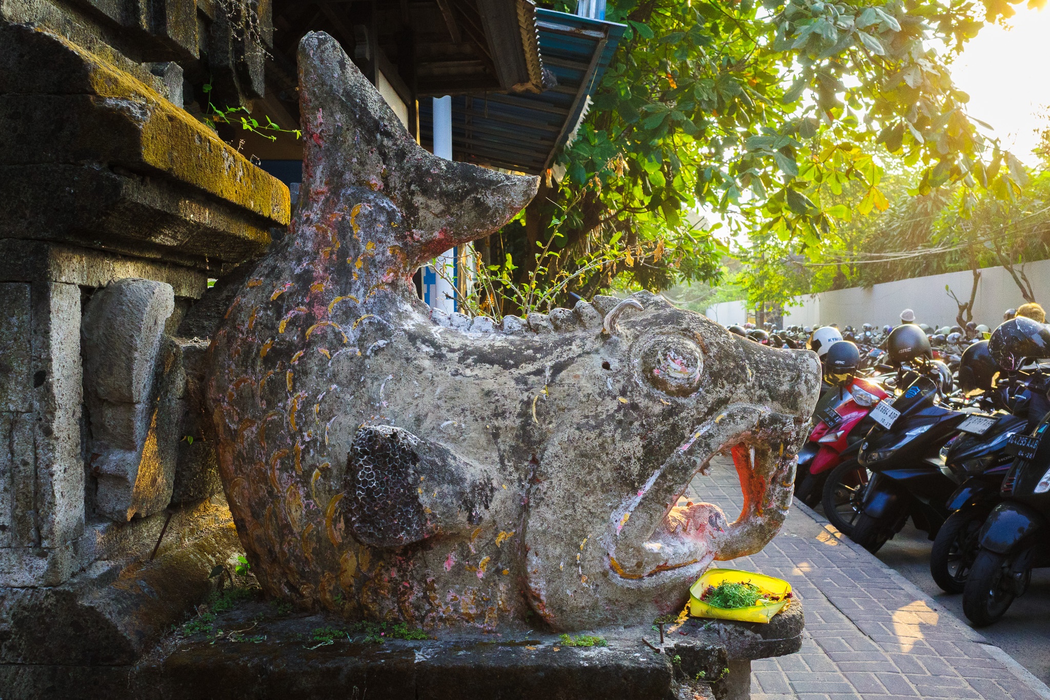 Fierce Fish Sculpture