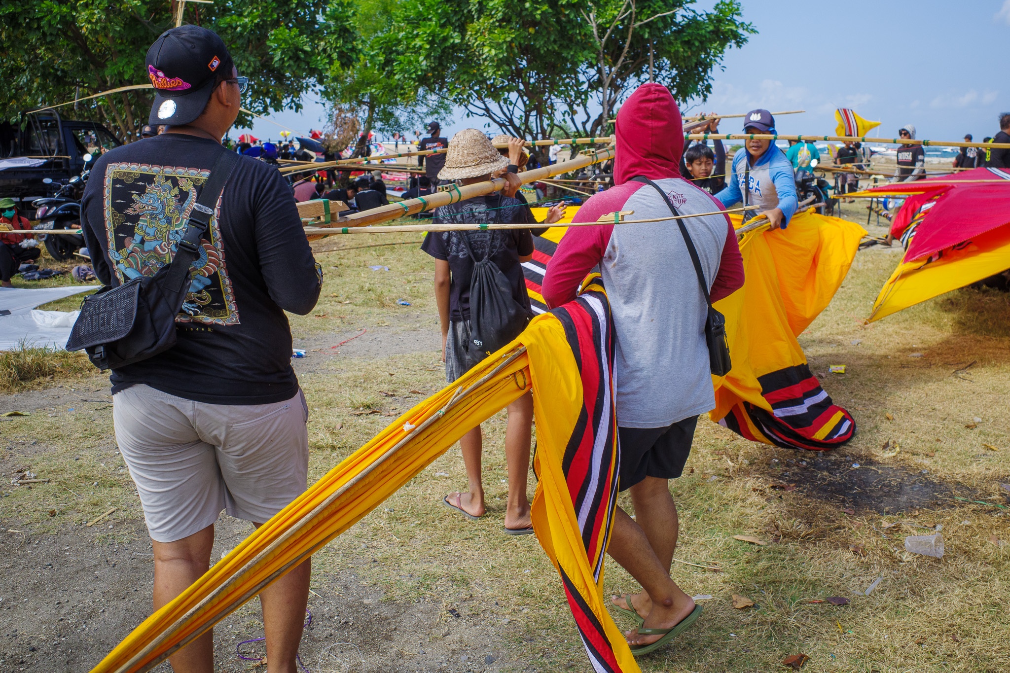 Kite Festival Preparations