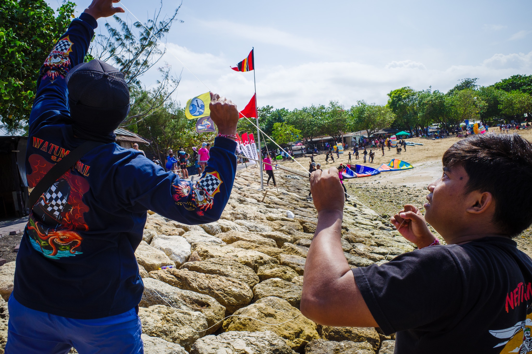 Kite Flying at the Beach