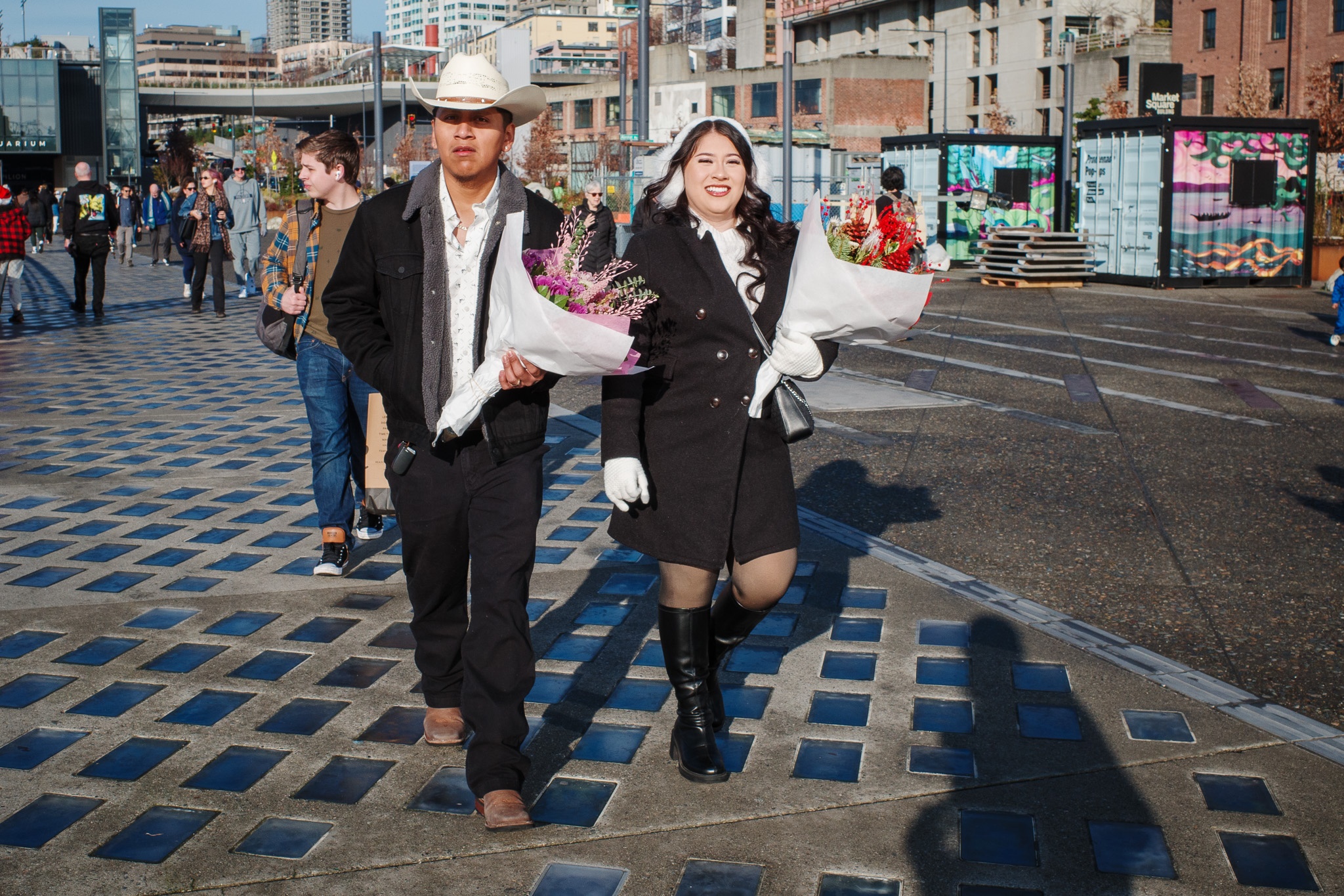 Romantic Stroll by the Waterfront
