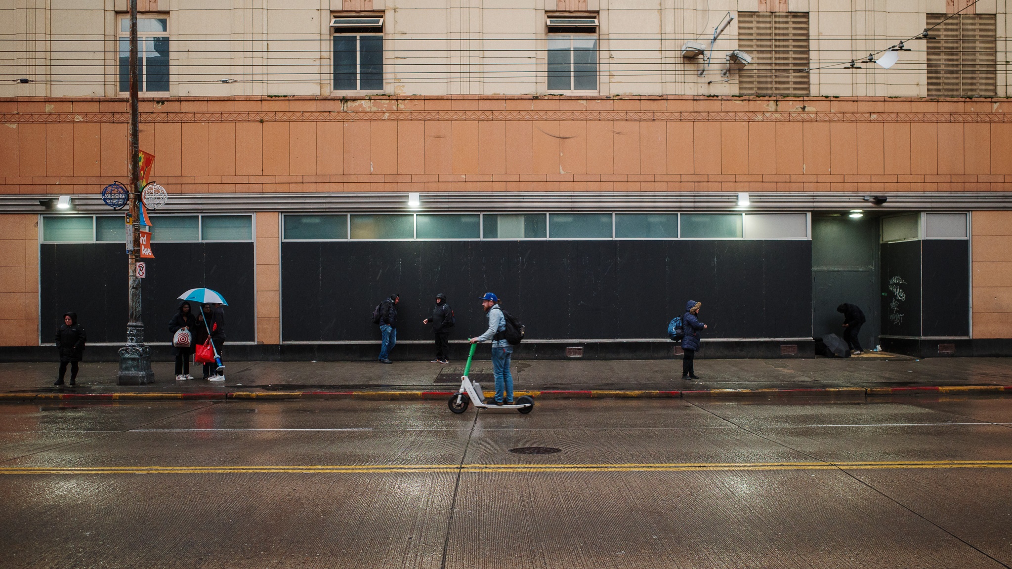 Chilly Urban Rain