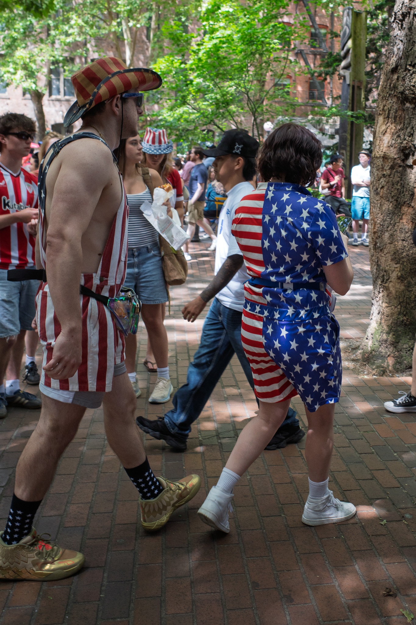 Patriotic Celebration in the Park