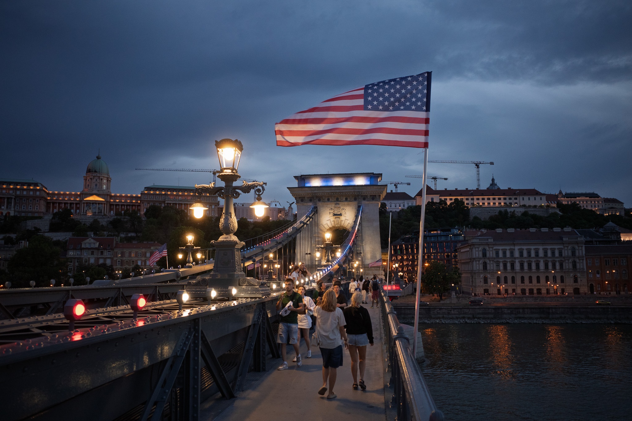 Dusk on the Bridge
